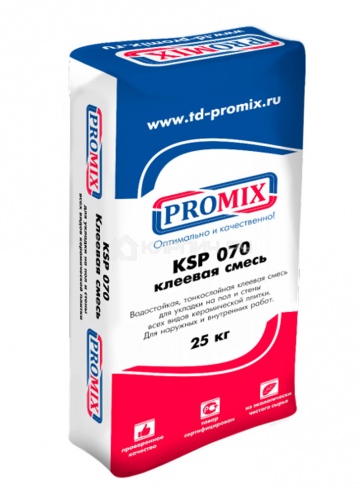 KSP 070 (1153) Клеевая смесь для керамической плитки PROMIX 25 кг
