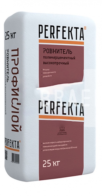 Ровнитель для пола Perfekta полимерцементный высокопрочный ПРОФИслой 25 кг