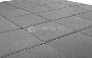 Тротуарная плитка Браер Лувр 400х400х60 серый
