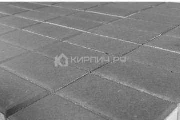 Тротуарная плитка Прямоугольник 200х100х40 серый