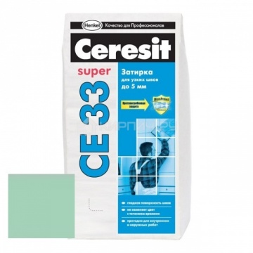 Затирка для узких швов Ceresit CE33 Super №67 киви 2 кг